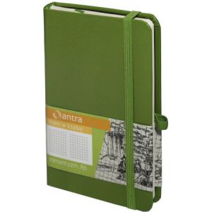Notes Antra Romantyzm A6/80/80g kratka, Zielony